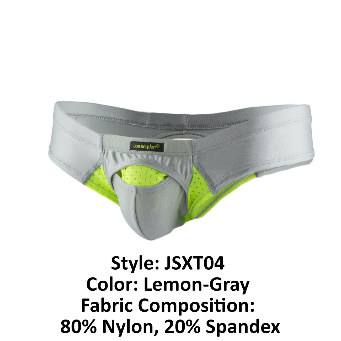 Joe Snyder JSXT04 Sexiest Mini Cheek Lemon and Gray