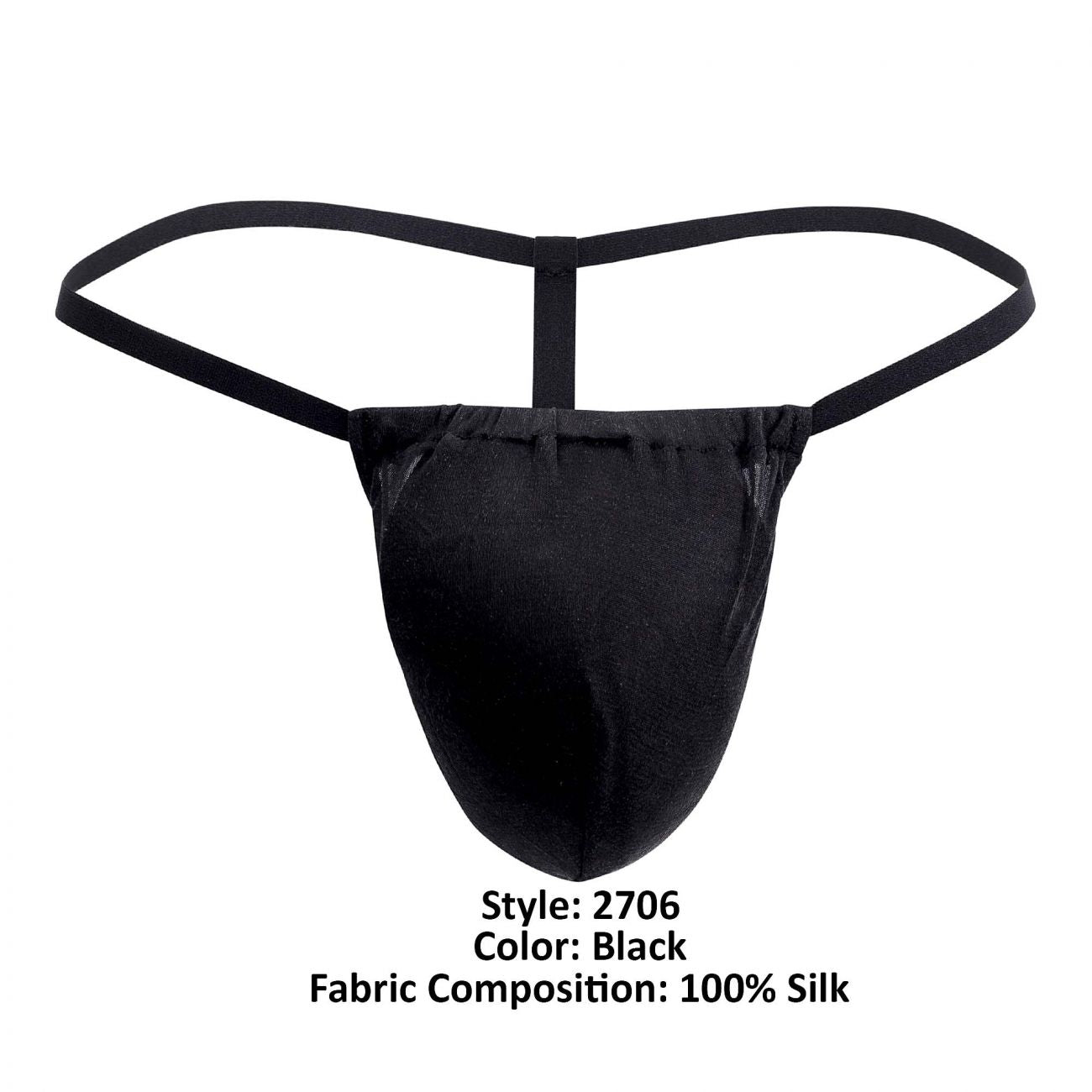 Magic Silk 2706 Silk G-String Black