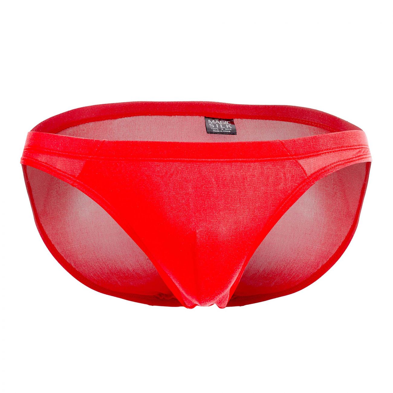 Magic Silk 6606 Silk Briefs Red