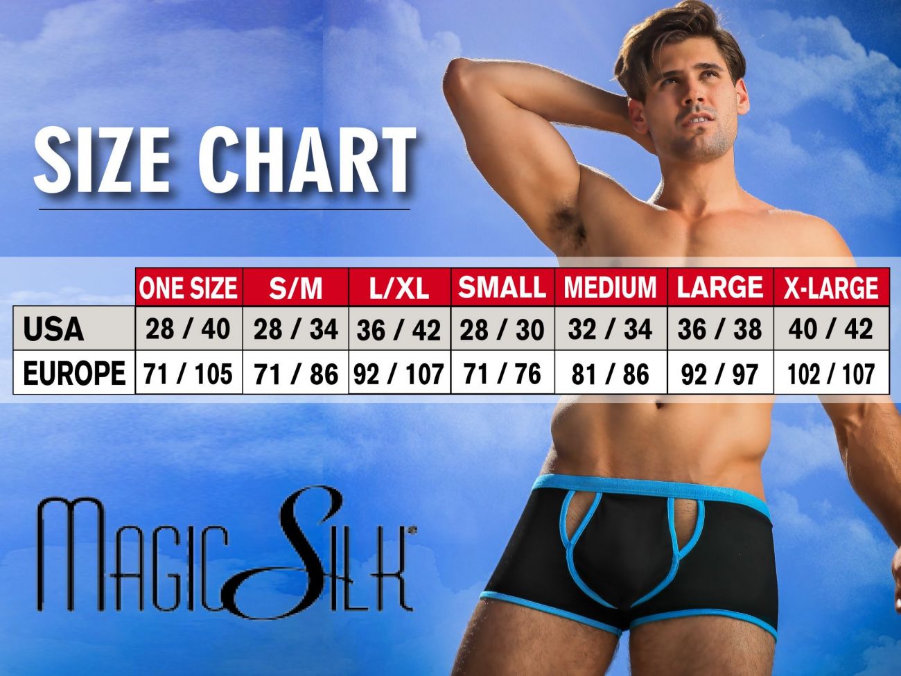 Magic Silk 2706 Silk G-String Black