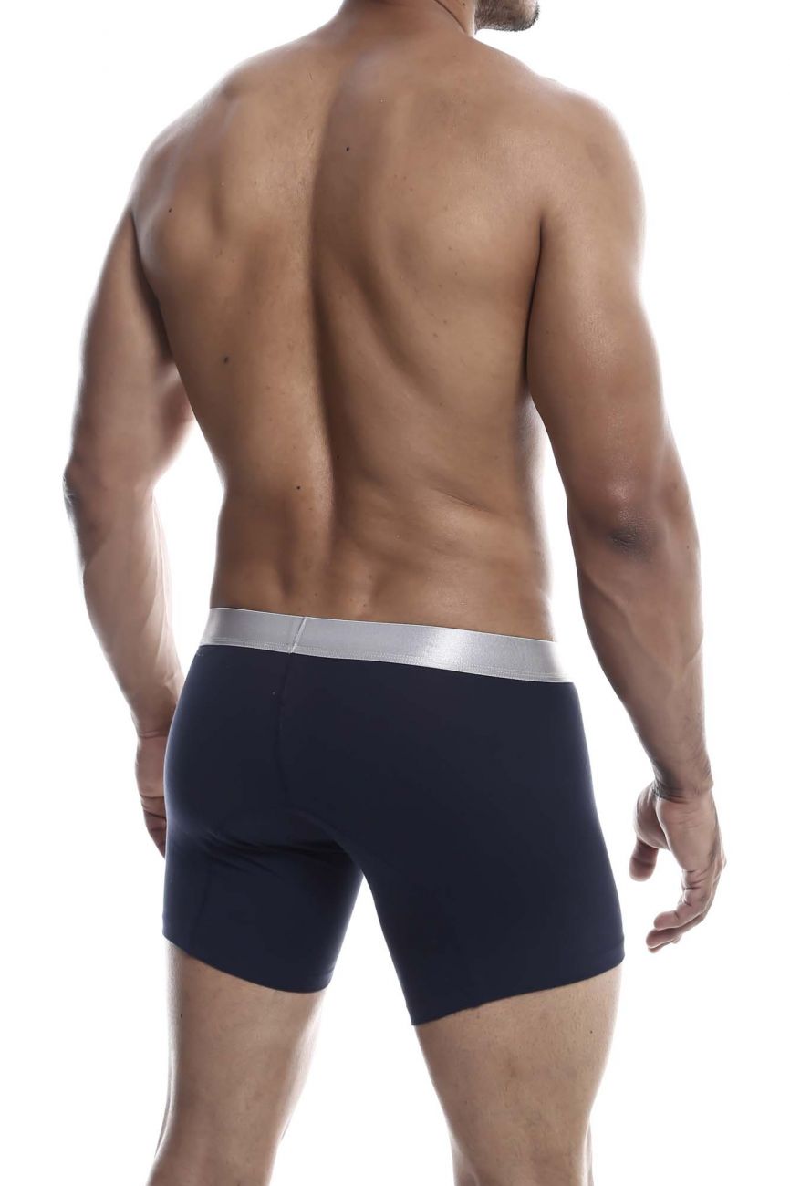 MaleBasics MB102 Classic Pima Boxer Briefs Navy