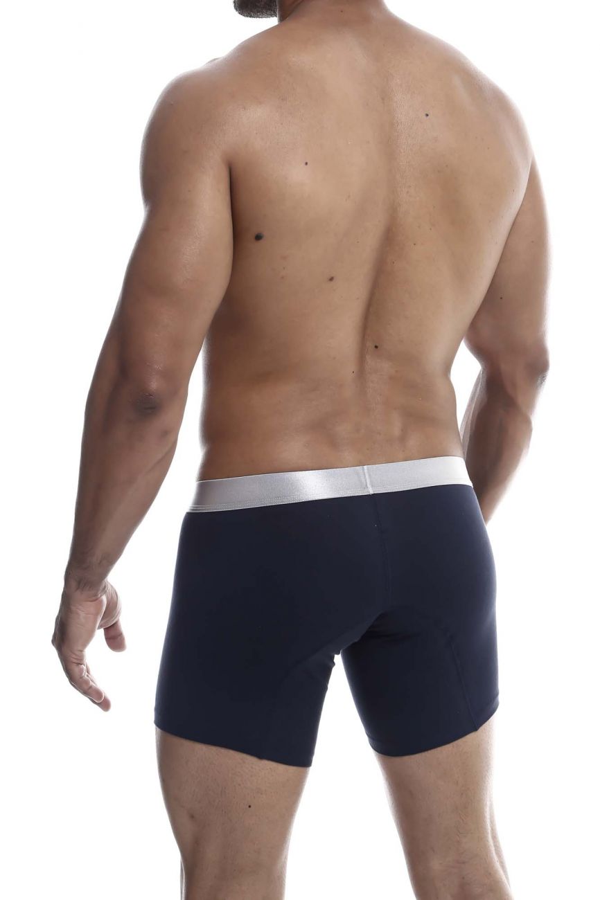 MaleBasics MB102 Classic Pima Boxer Briefs Navy
