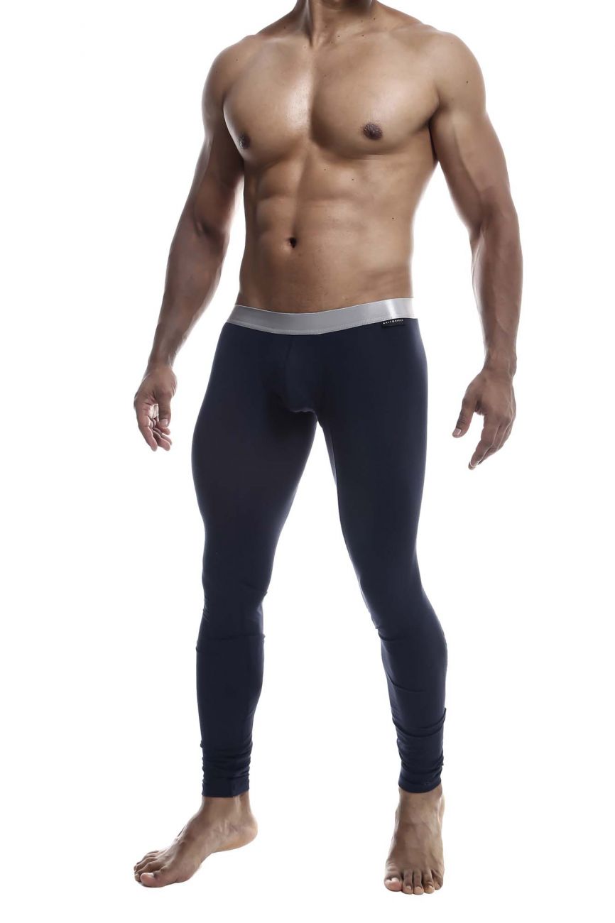 MaleBasics MB105 Classic Pima Long Johns Navy