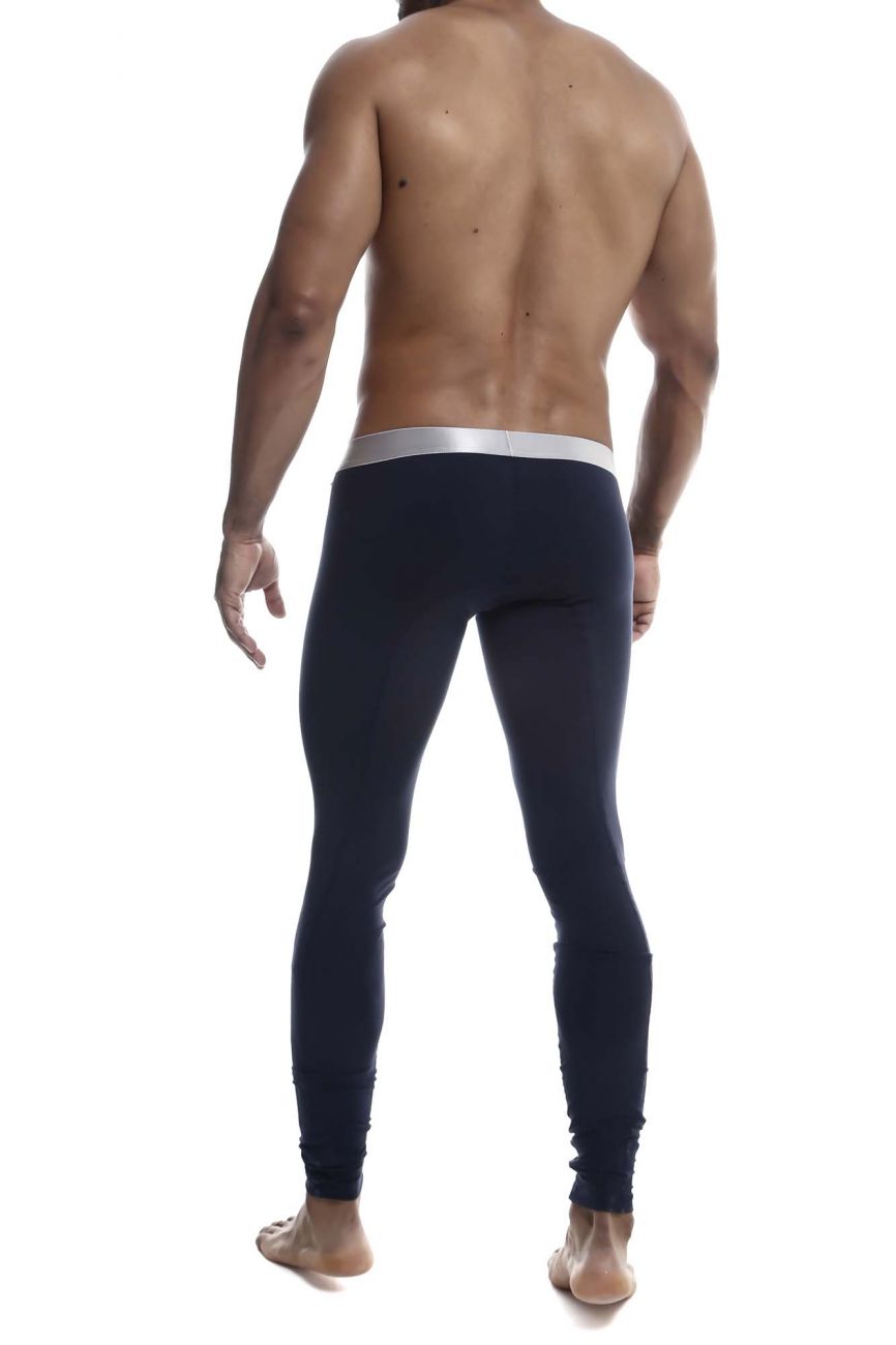 MaleBasics MB105 Classic Pima Long Johns Navy