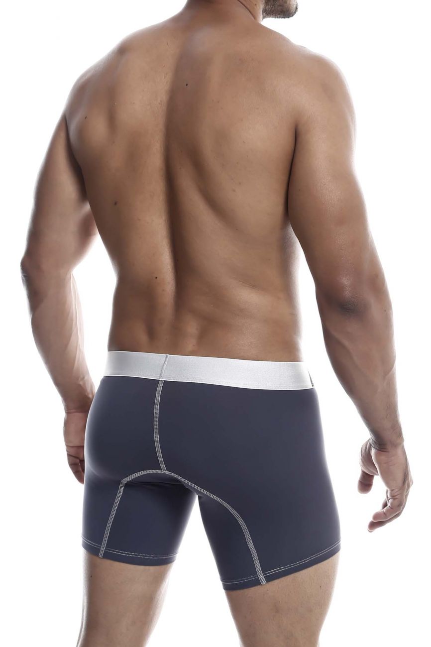 MaleBasics MBM02 Performance Boxer Briefs Gray