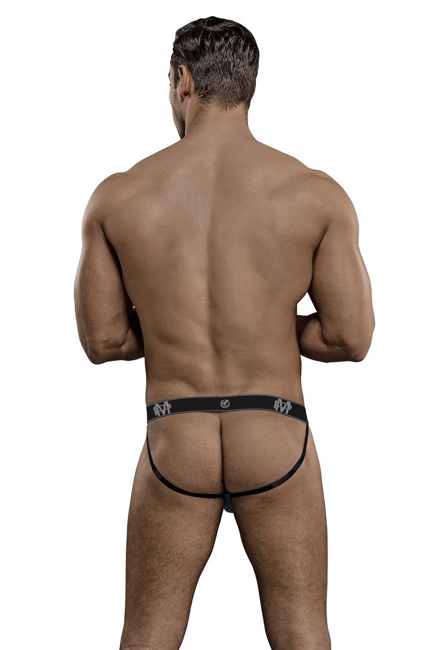 Male Power 349-253 Bamboo Sport Jock Gray