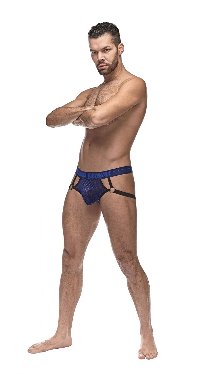 Male Power 398-264 Diamond Mesh Jock Ring