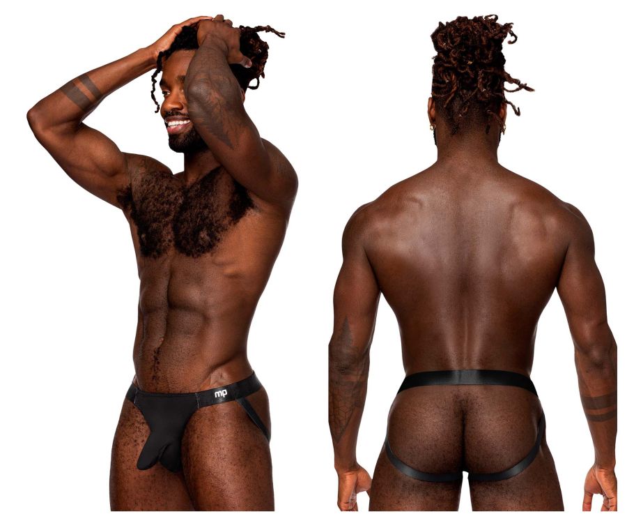 Male Power 399-281 Easy Breezy Jock Sleeve Black