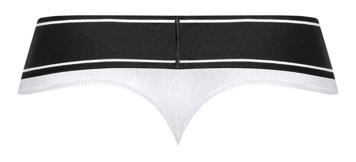 Male Power 442-275 Modal Rib Bong Thong White