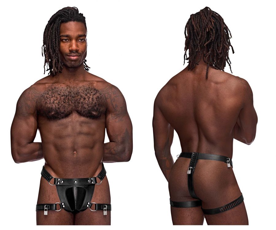 Male Power 550-266 Leather Scorpio Thongs