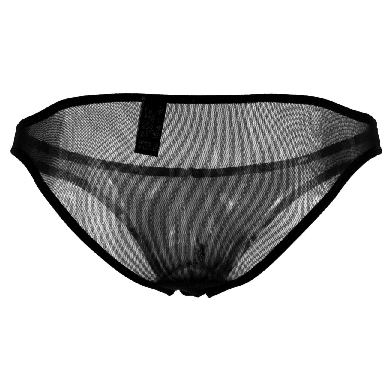 Male Power PAK881 Euro Male Mesh Brazilian Pouch Bikini Black