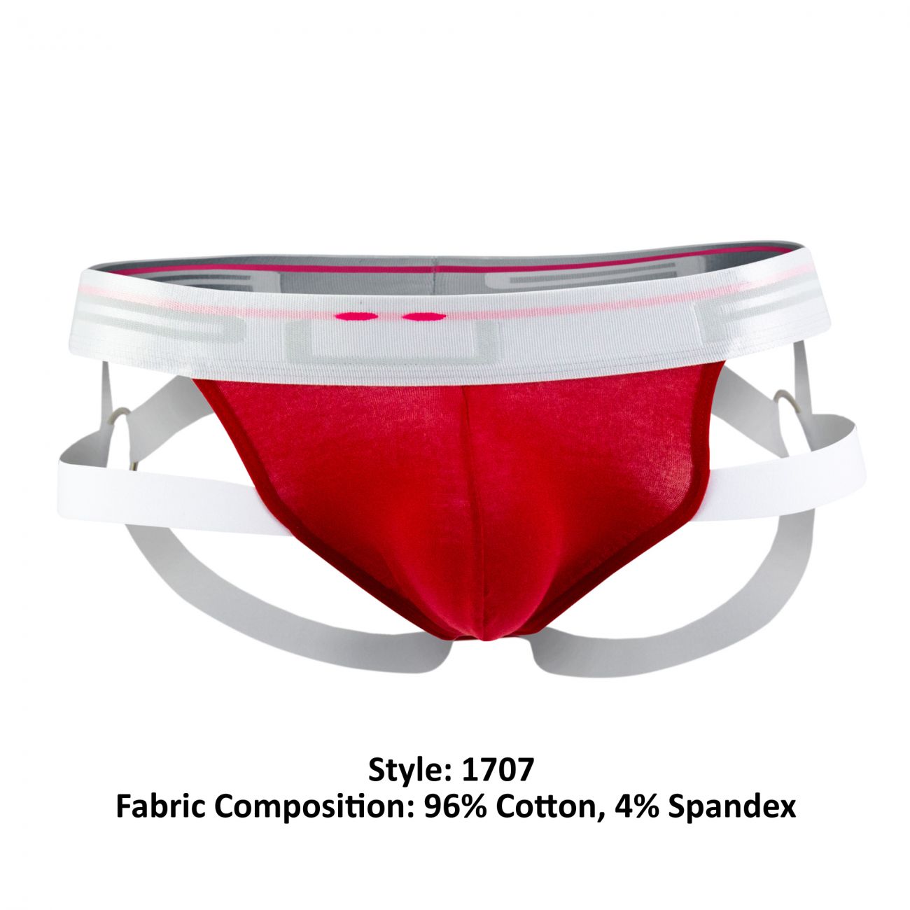 PPU 1707 Jockstrap Red