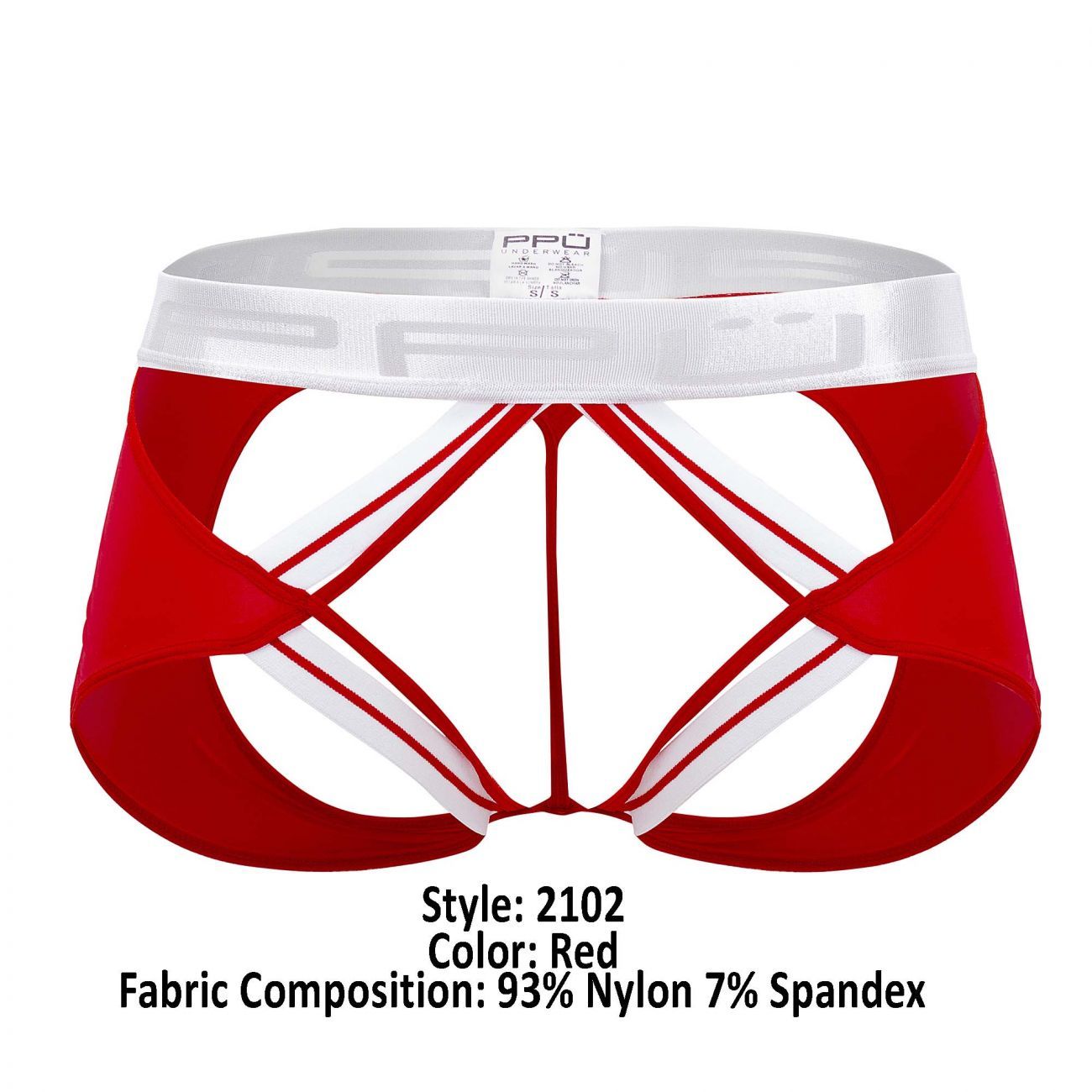 PPU 2102 Protuder Trunks Red