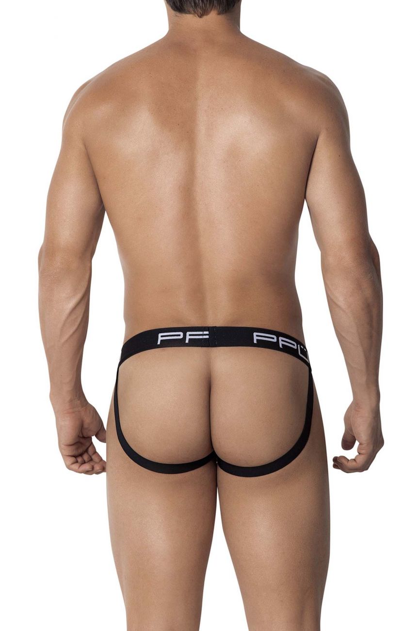 PPU 2103 Ball Lifter Jockstrap Black