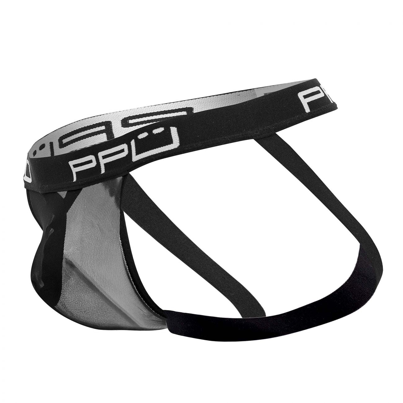 PPU 2103 Ball Lifter Jockstrap Black