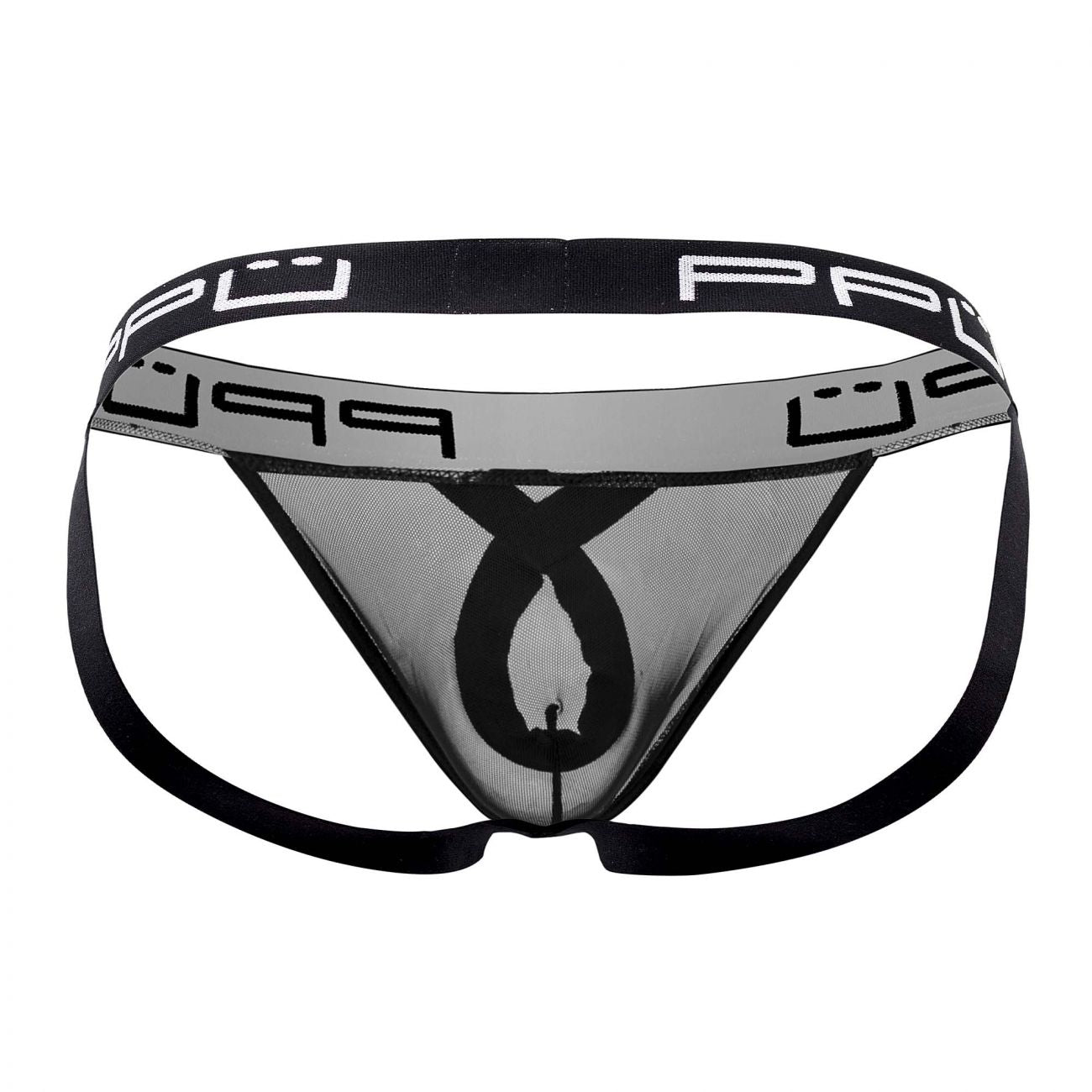 PPU 2103 Ball Lifter Jockstrap Black