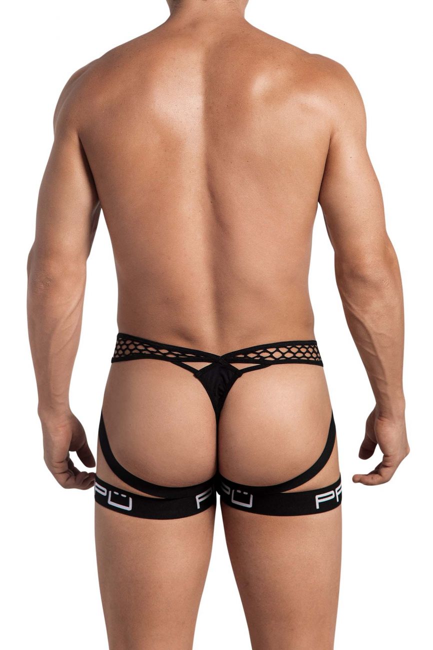 PPU 2105 Jockstrap Thongs Black