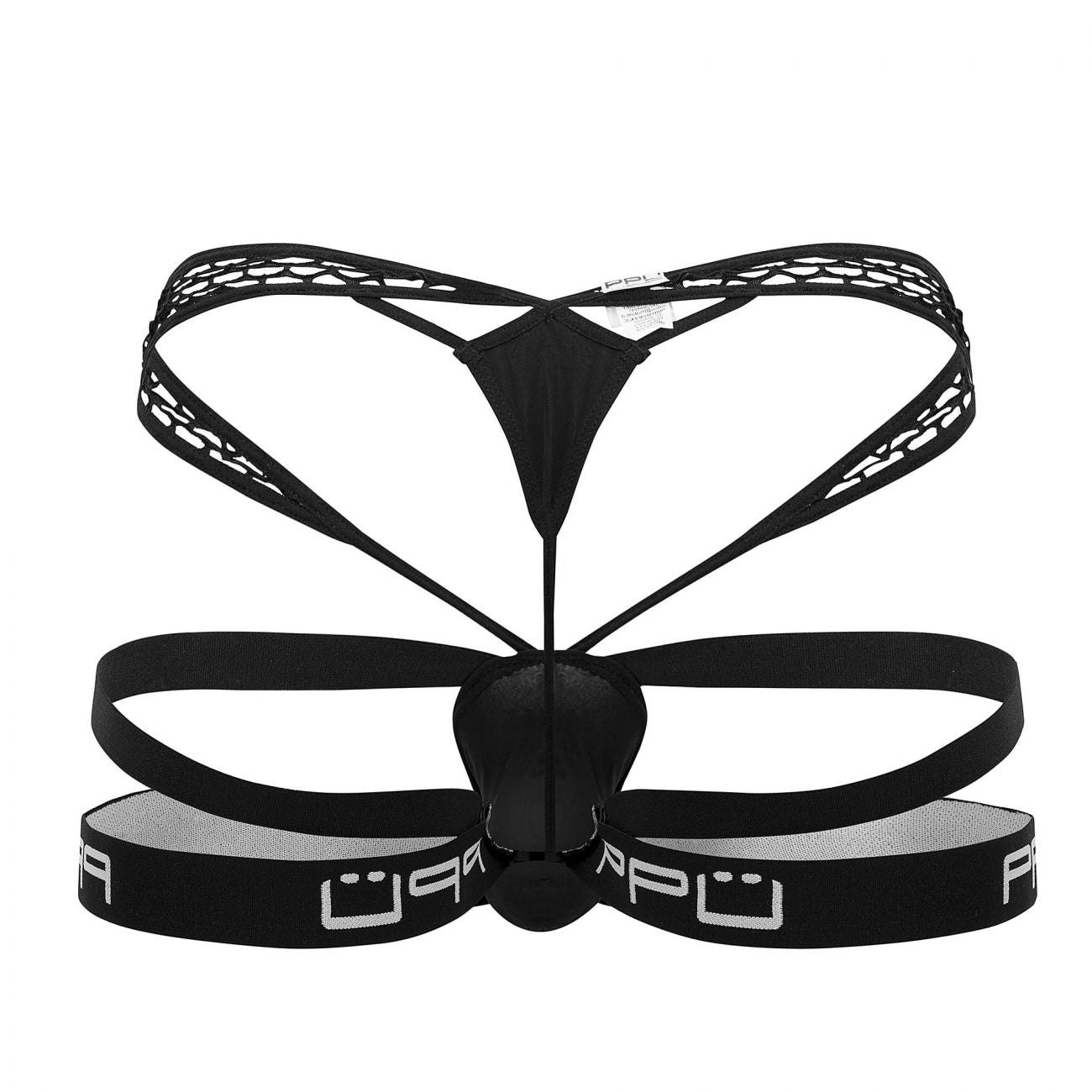 PPU 2105 Jockstrap Thongs Black