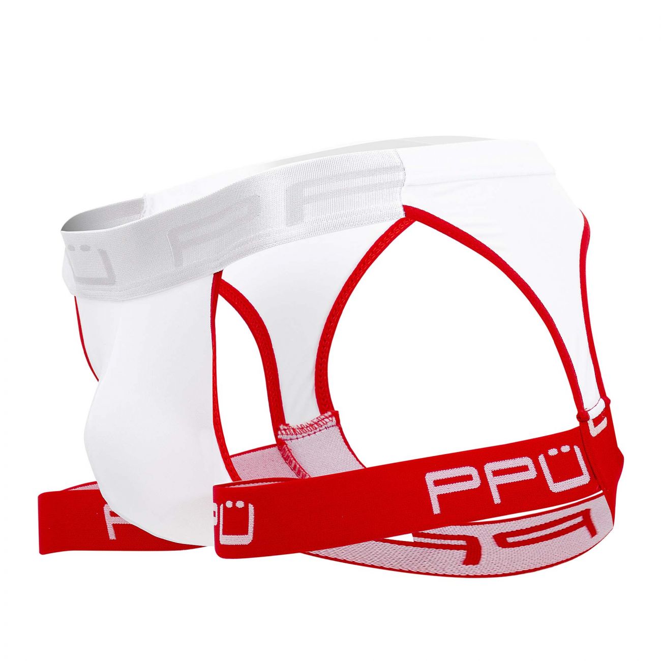PPU 2109 Garter Jockstrap White
