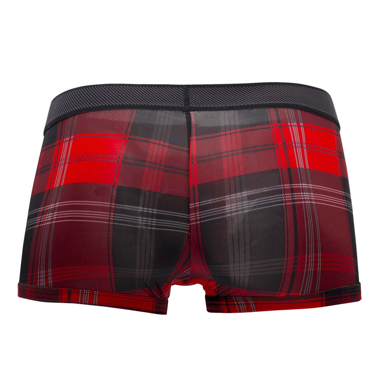 Papi 626182-982 Cool2 2PK Solid-Print Brazilian Trunks Black Red