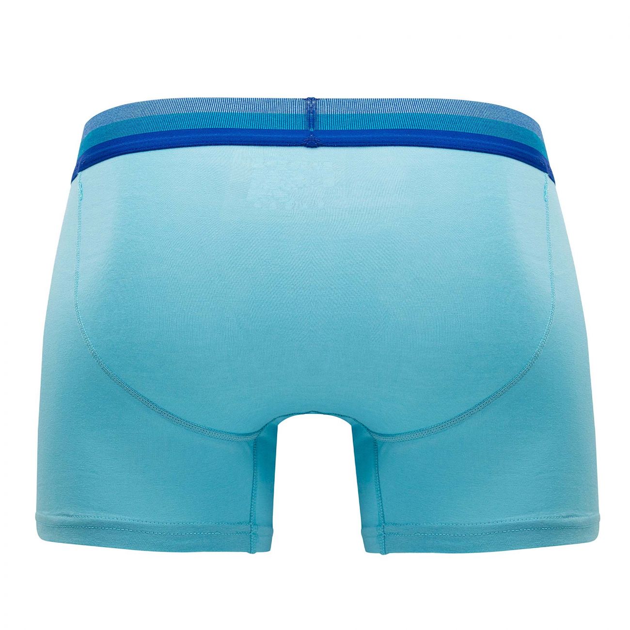 Papi UMPA088 2PK Microflex Brazilian Boxer Briefs Turquoise-Black
