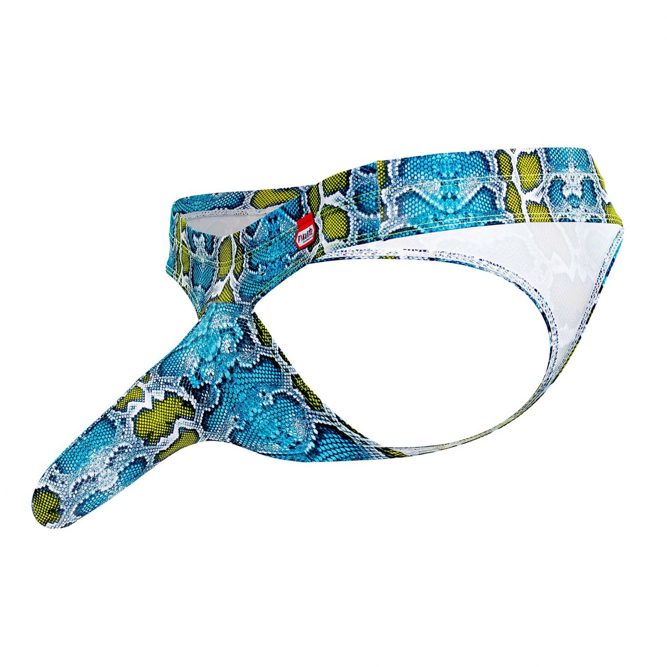 Pikante Castro Printed Thongs Blue Multi Coloured