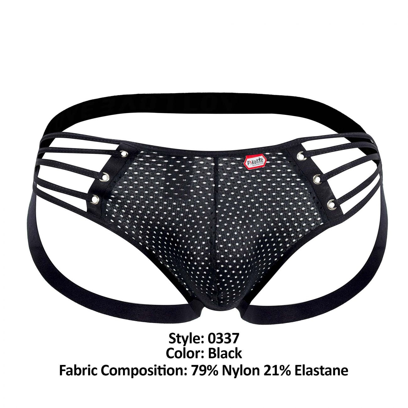 Pikante 0337 TZU Jockstrap Black