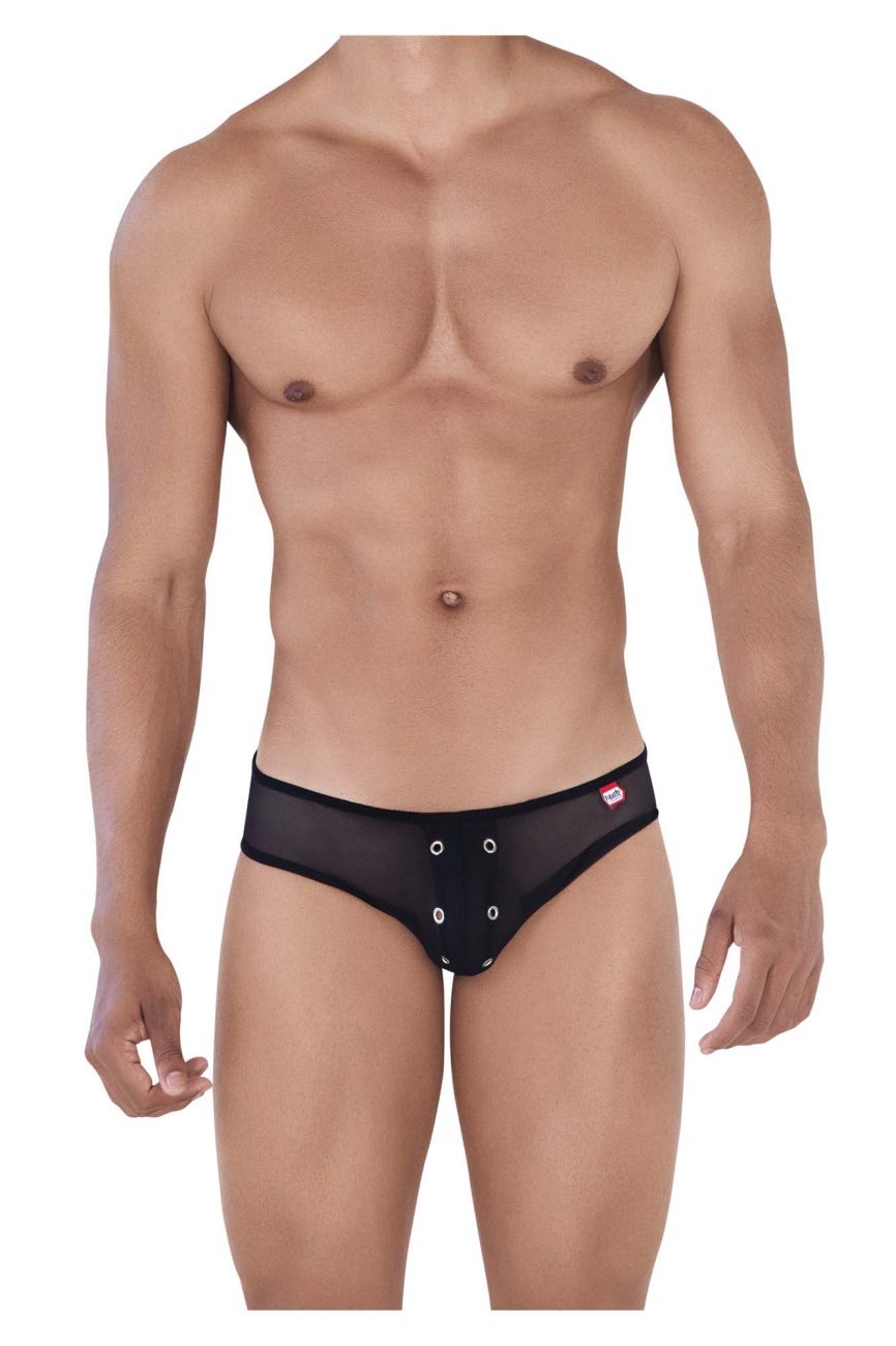 Pikante 0341 Wallace Jockstrap Briefs Black