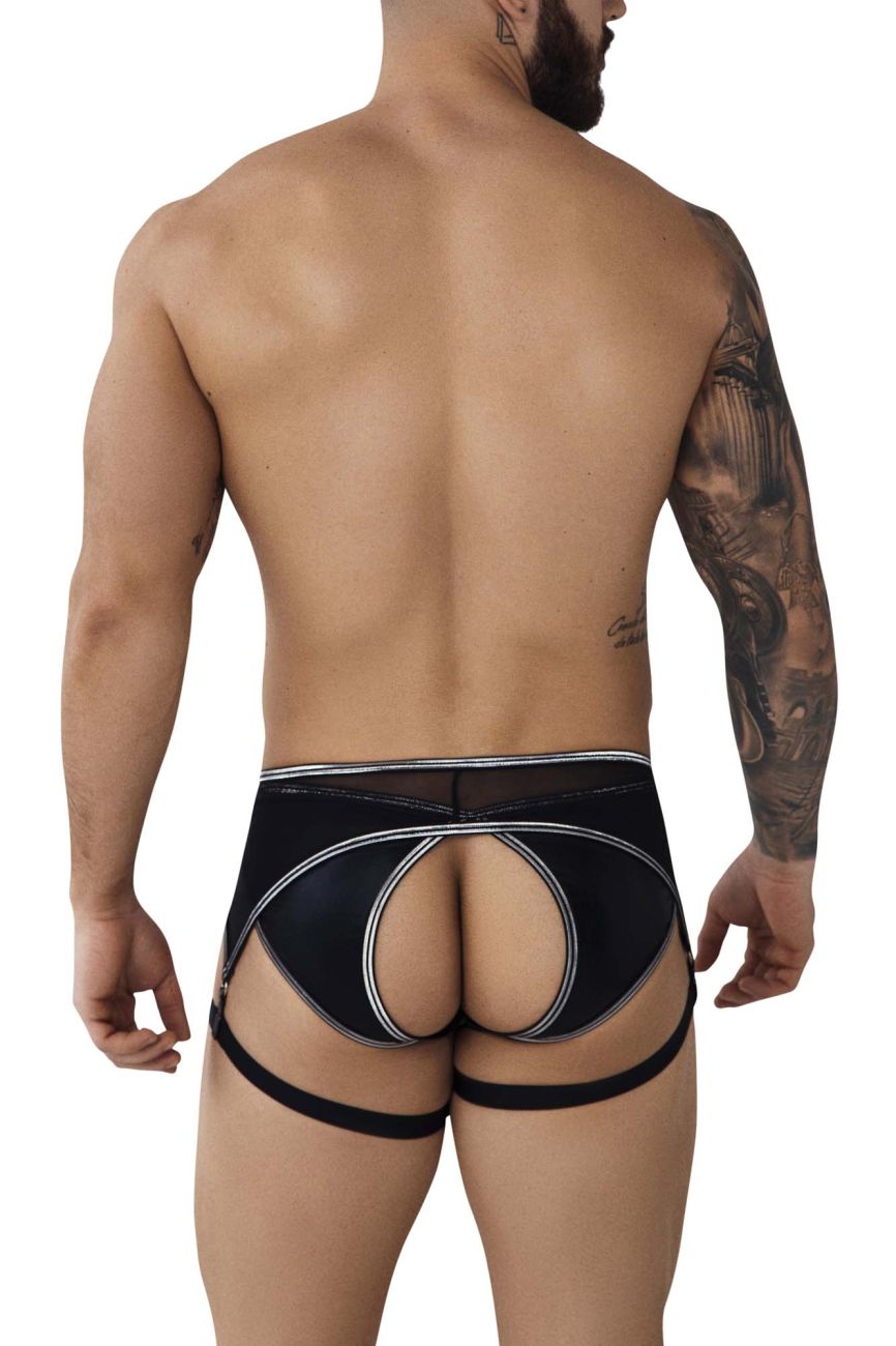Pikante 0987 Abuya Garter Jockstrap Black