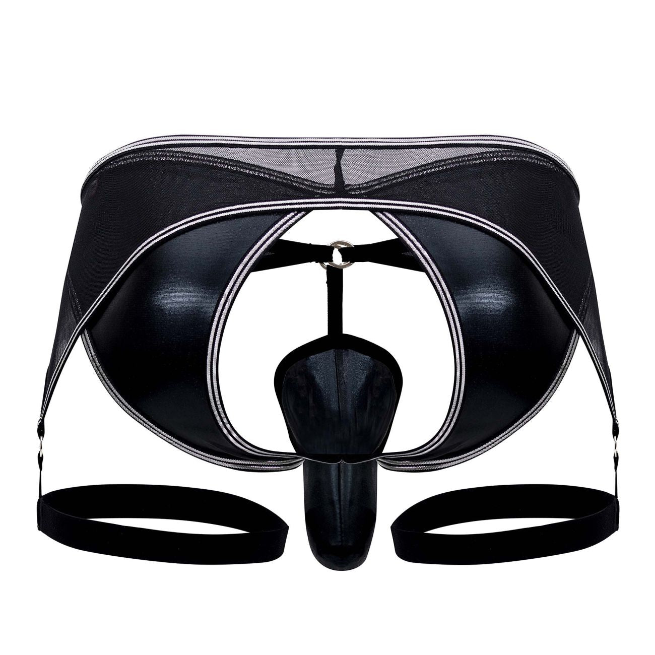 Pikante 0987 Abuya Garter Jockstrap Black