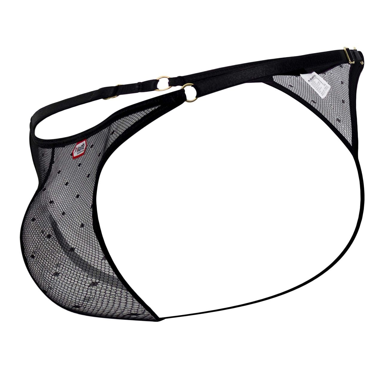 Pikante 1094 Oomph Mesh Thongs Black