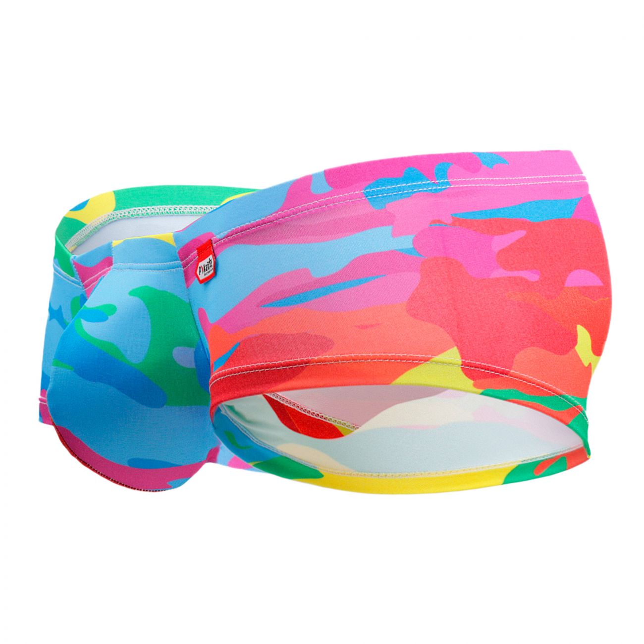 Pikante 8445 Future Latin Boxer Briefs Yellow Multi Coloured