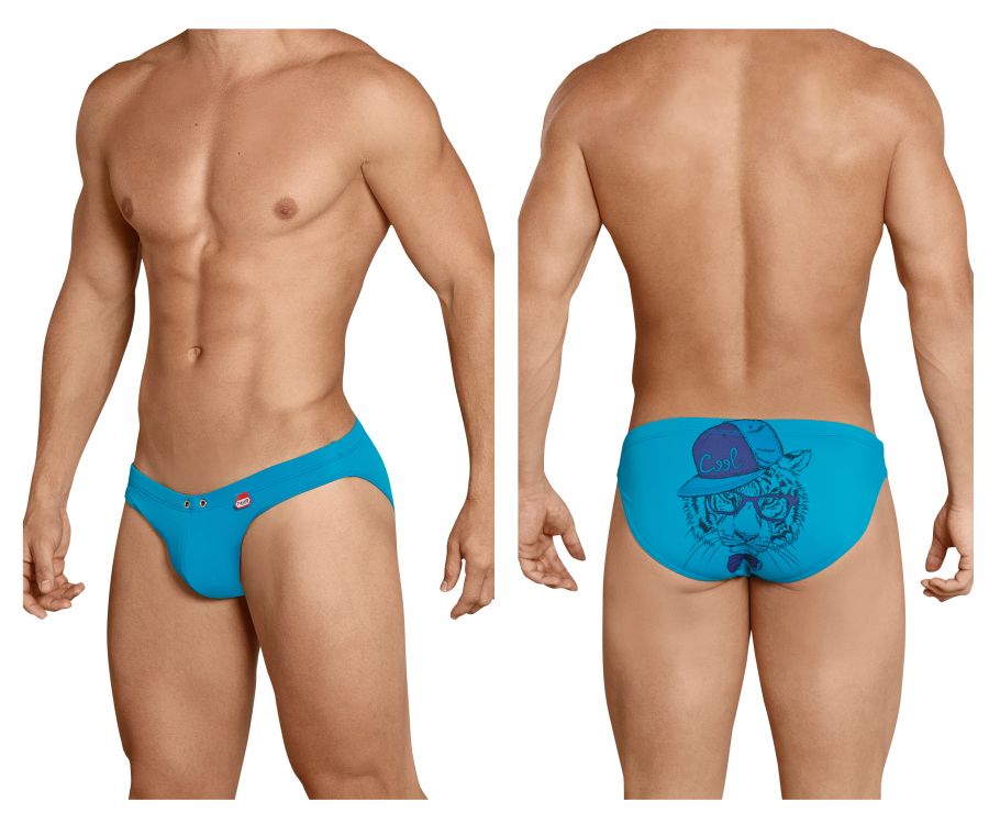 Pikante 8713 Headset Briefs Green