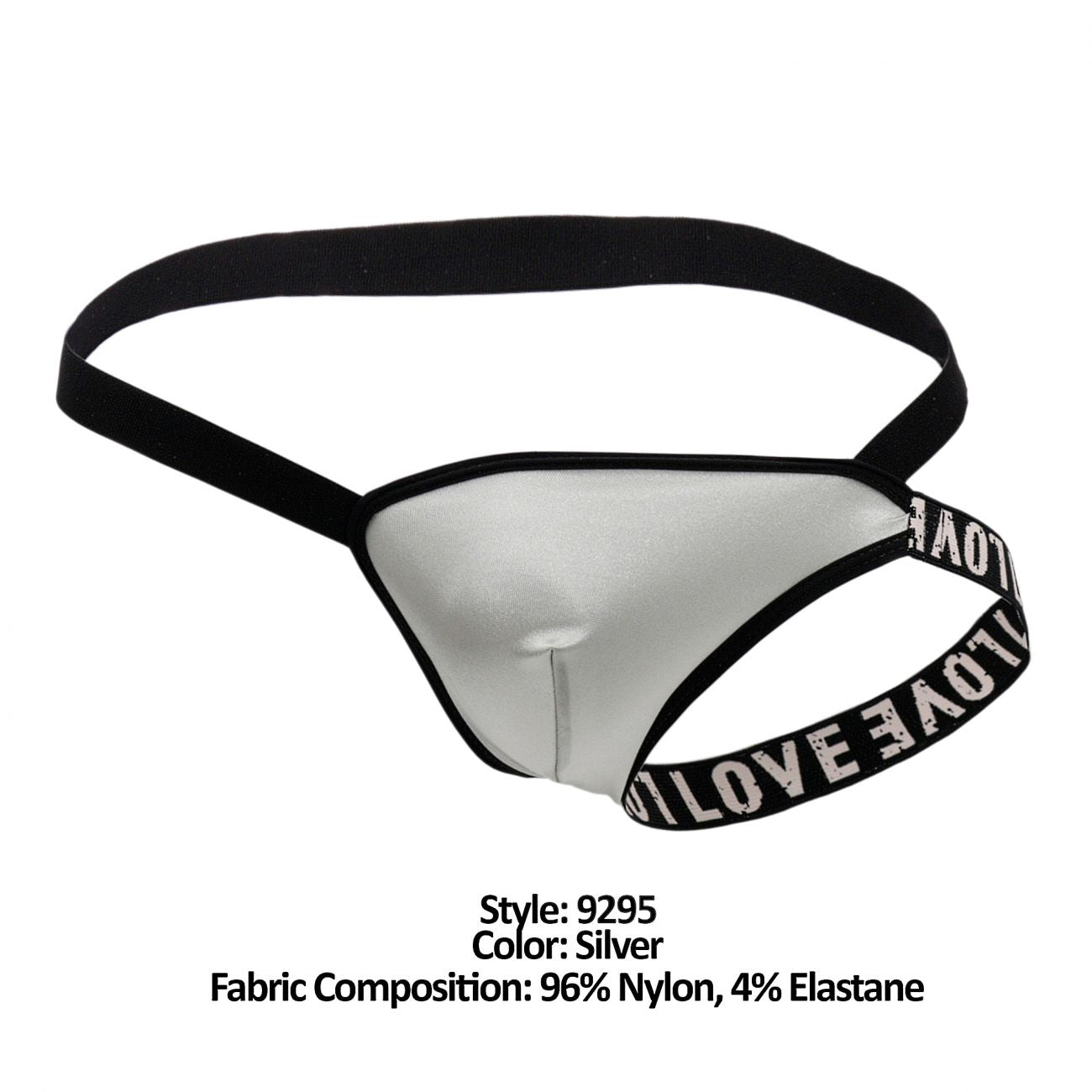 Pikante 9295 Dance Jockstrap Silver