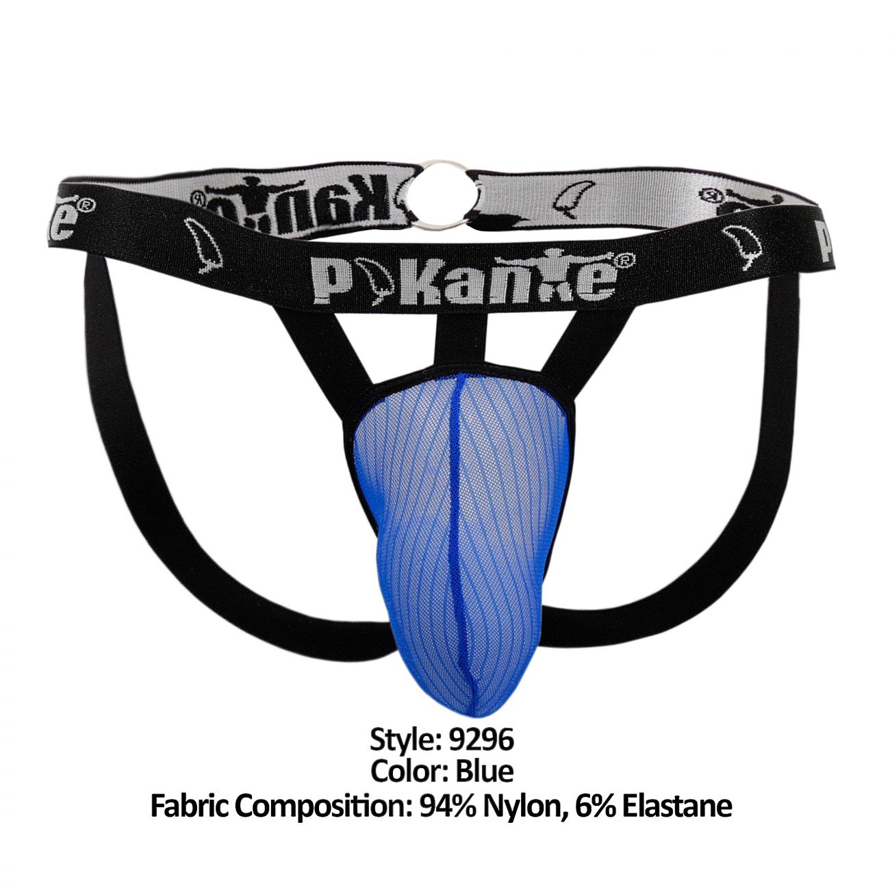Pikante 9296 Lights Jockstrap Blue