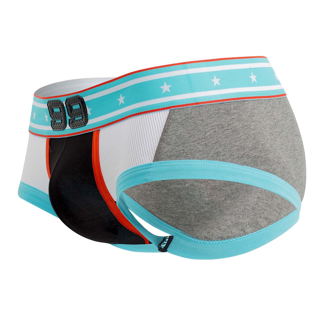 Private Structure BLUY4017 Low Rise Hipster Be-Fit Player Dark Melange