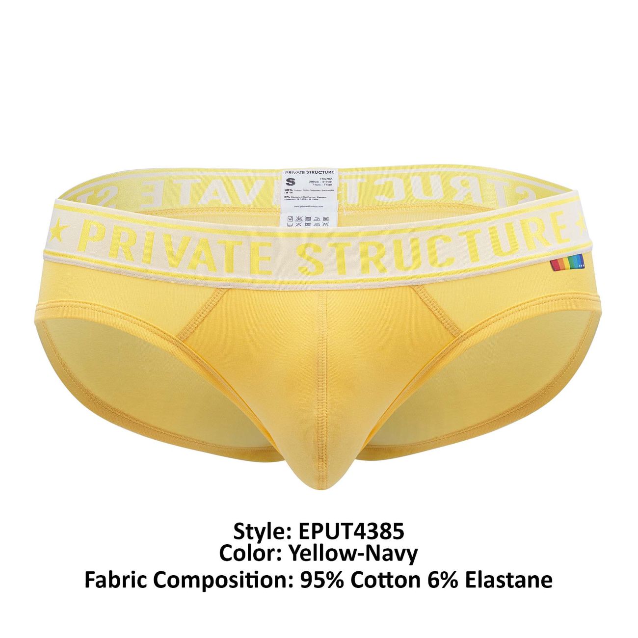 Private Structure EPUT4385 2PK Mid Waist Mini Briefs All Colours
