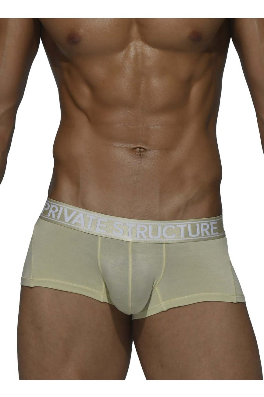 Private Structure PBUX4073 Platinum Bamboo Trunks Pale Khaki