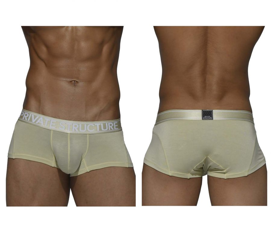 Private Structure PBUX4073 Platinum Bamboo Trunks Pale Khaki
