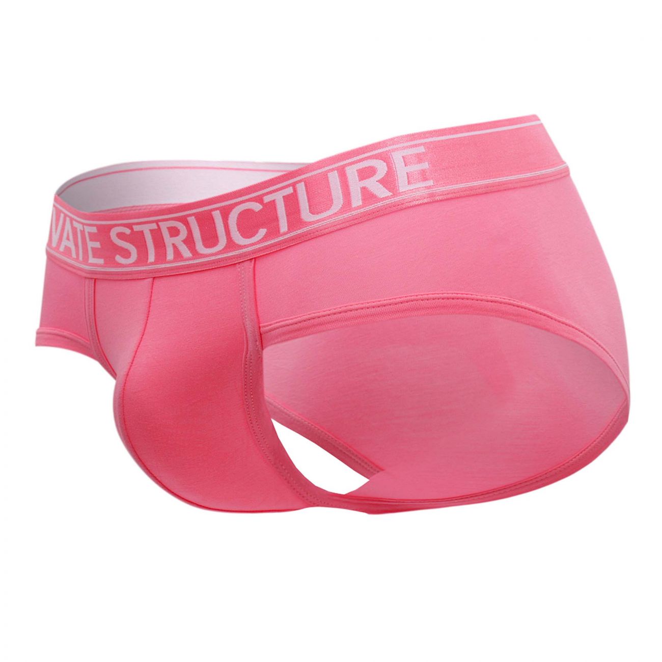 Private Structure PBUZ3748 Platinum Bamboo Contour Briefs Blush