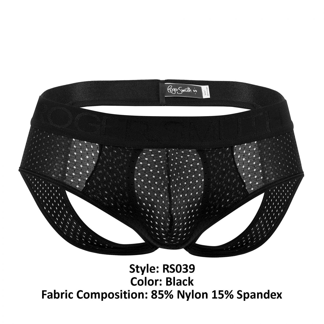 Roger Smuth RS039 Jockstrap Black