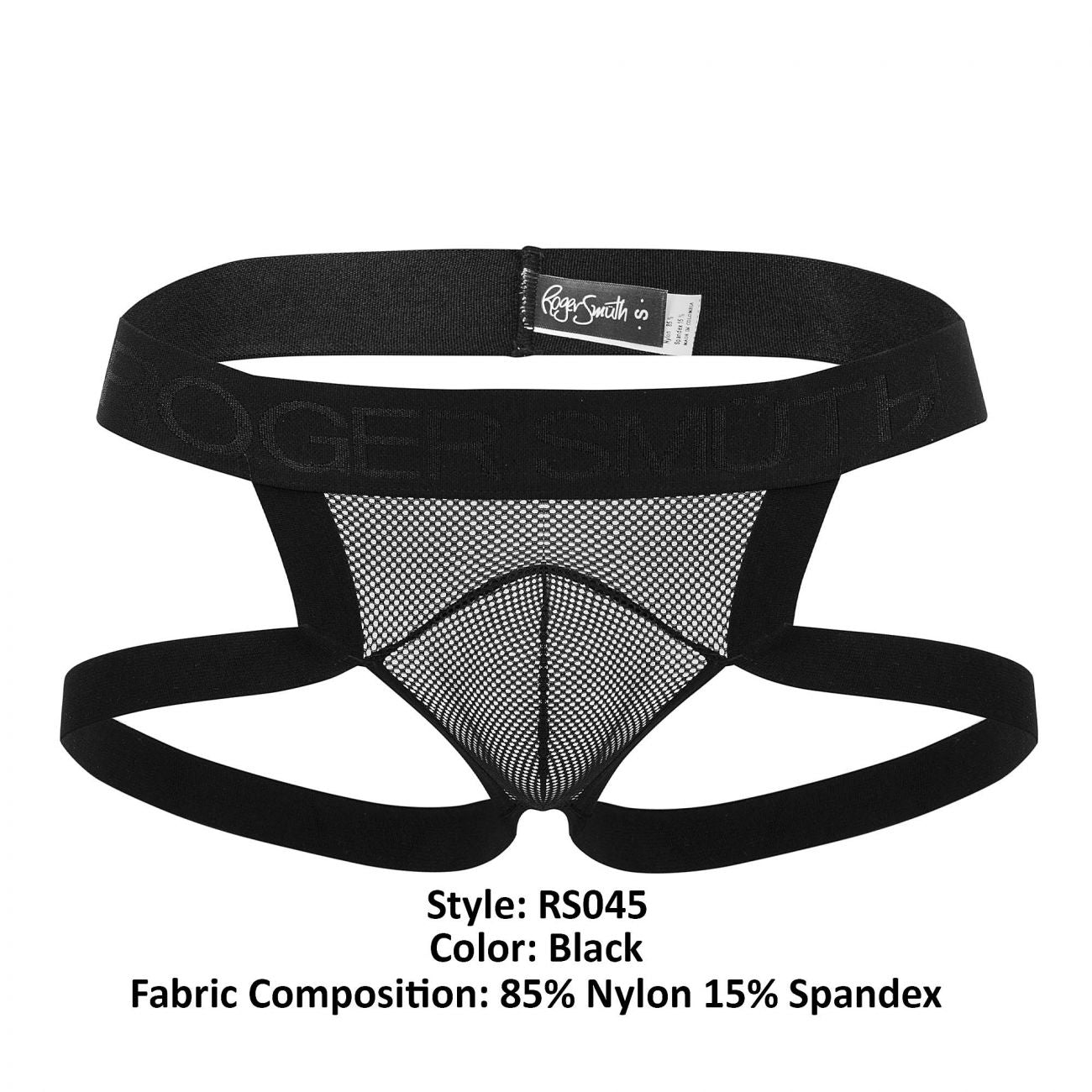 Roger Smuth RS045 Jockstrap Black