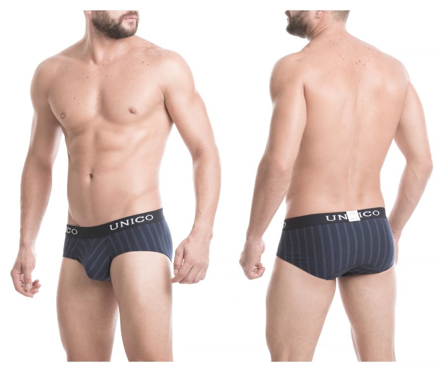 Unico 1400050382 Briefs Paralelo Blue