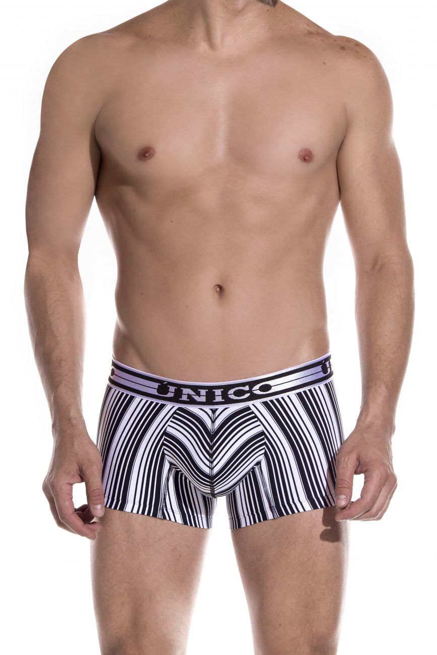 Unico 1902010012552 Trunks Crossbreed Black-White