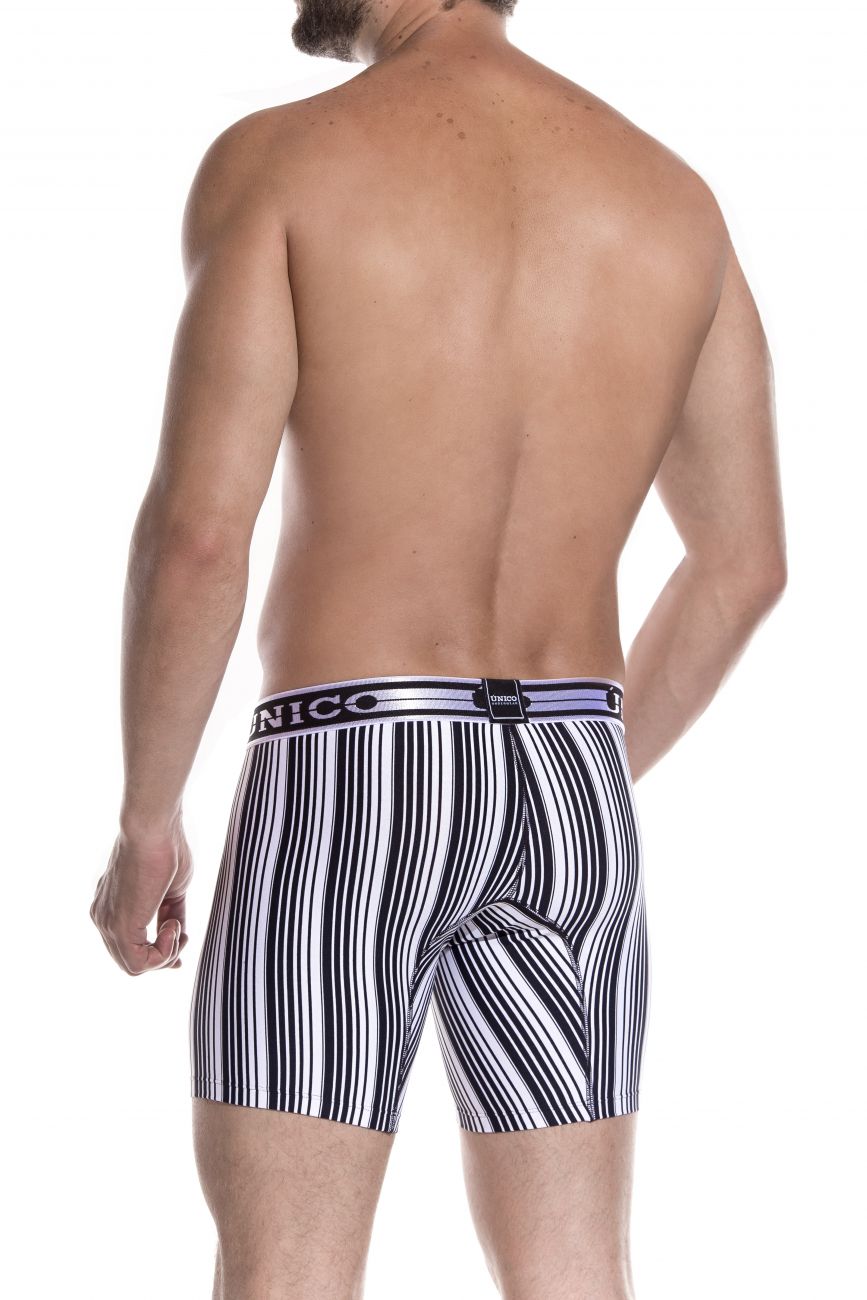 Unico 1902010022552 Boxer Briefs Crossbreed Black-White