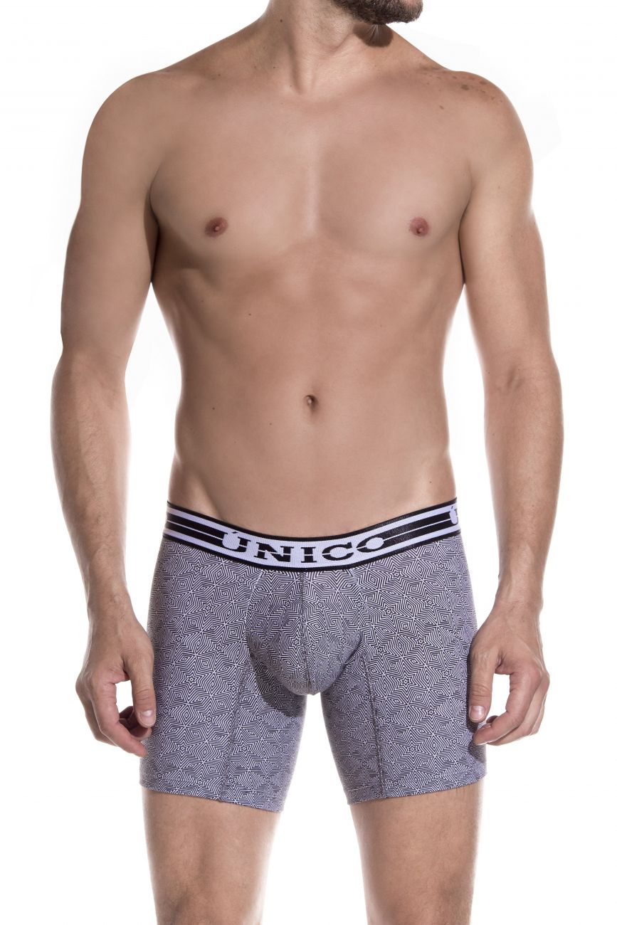 Unico 1902010022863 Boxer Briefs Techne Black-White