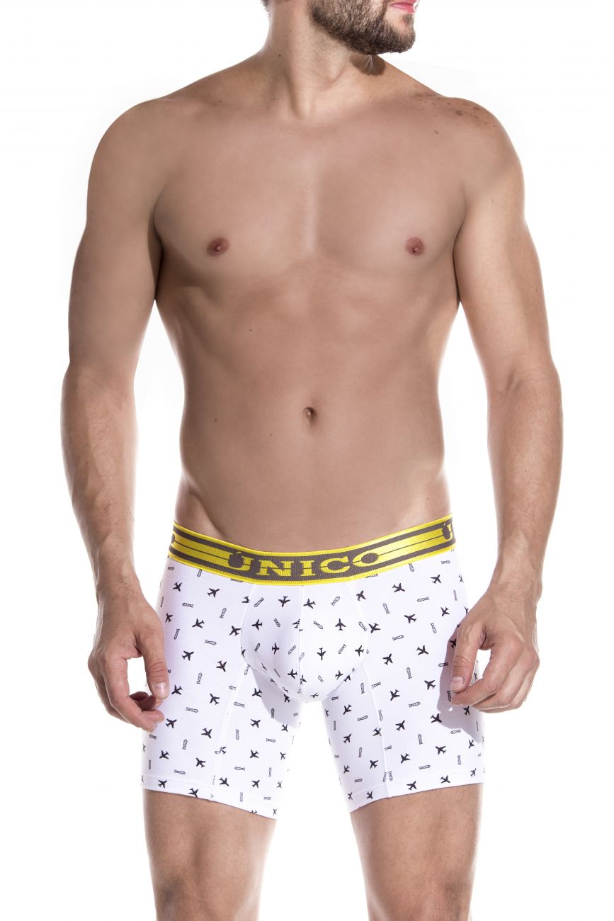 Unico 1902010023100 Boxer Briefs Radical White Printed