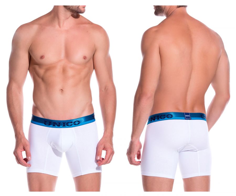 Unico 1905010021300 Boxer Briefs Matrix White