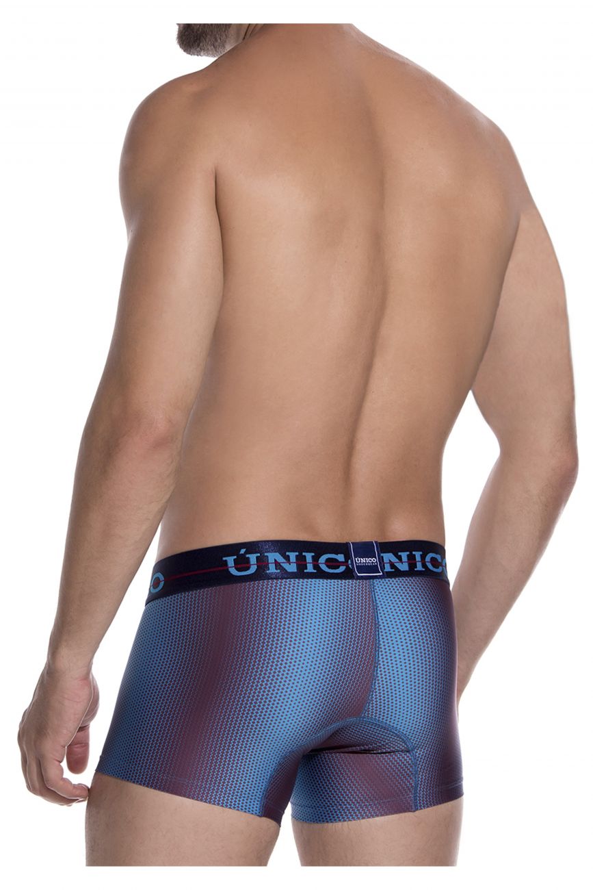 Unico 1907010014529 Trunks Tornasol Blue Printed
