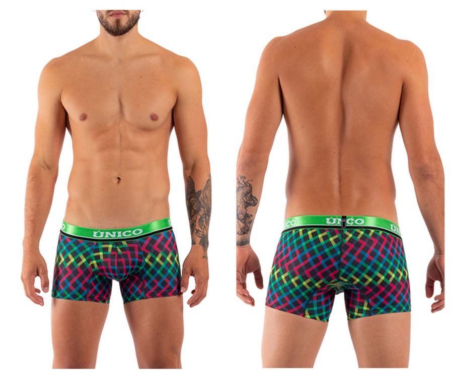Unico 21100100111 Color-X Trunks Green Multi
